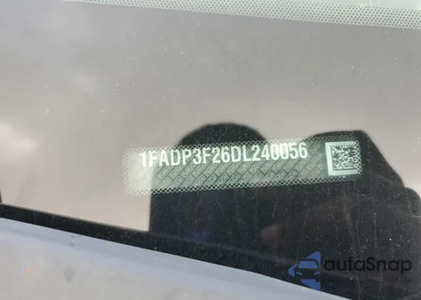 2013 Ford Focus Se из США, поврежденный, VIN 1FADP3F26DL240056